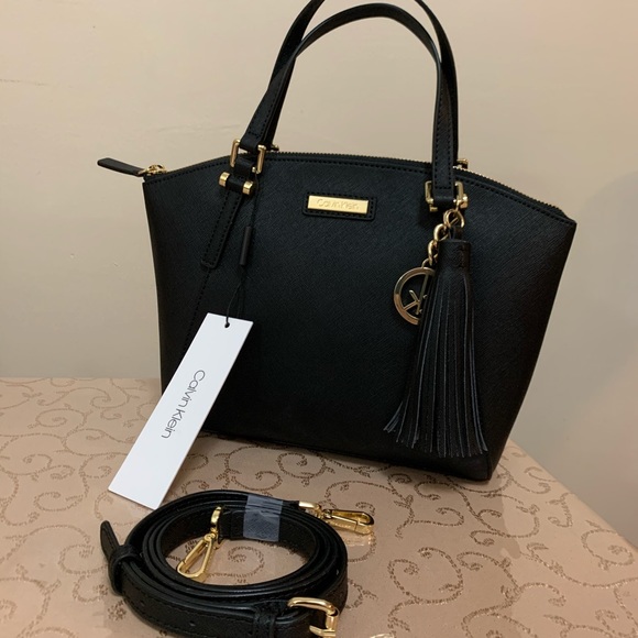 calvin klein small satchel